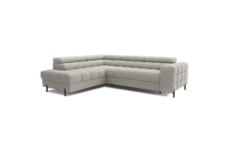 Hjørnesofa Eltap Ferucce 276x200x93 cm - Royal 20, Beige, Venstre - Møbler - Sofaer - Sovesofaer
