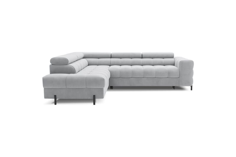 Hjørnesofa Eltap Ferucce 276x200x93 cm - Paros 05, Grå, Venstre - Møbler - Sofaer - Sovesofaer