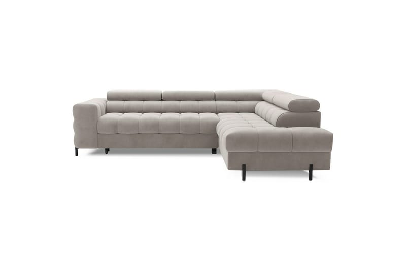 Hjørnesofa Eltap Ferucce 276x200x93 cm - Paros 02, Beige, Højre - Møbler - Sofaer - Sovesofaer