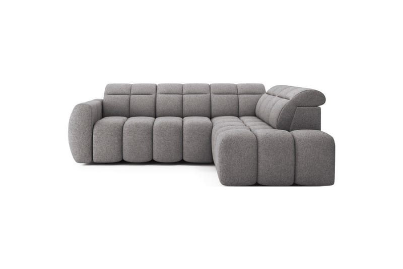 Hjørnesofa Eltap Flconn 258x208x107 cm - Sola 04, Grå, Højre - Møbler - Sofaer - Sovesofaer