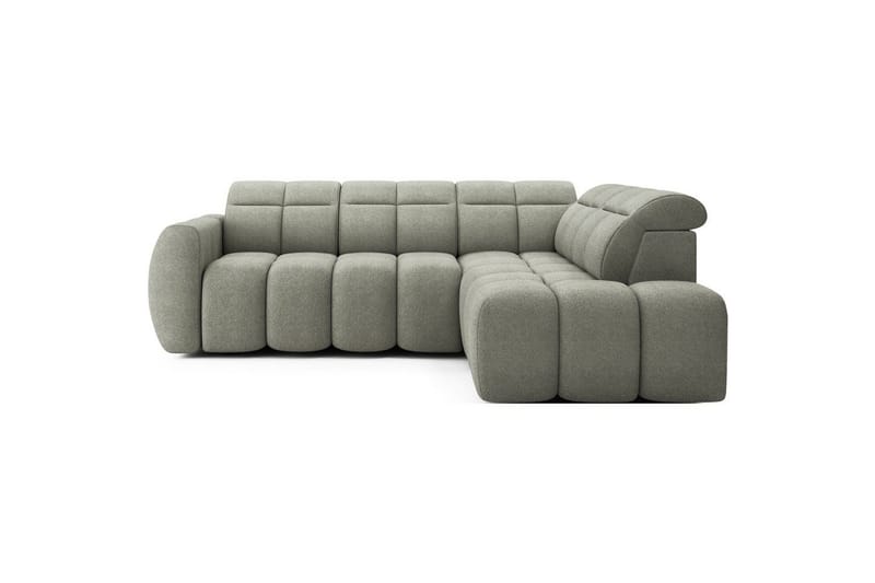 Hjørnesofa Eltap Flconn 258x208x107 cm - Xillar 100, Grøn, Højre - Møbler - Sofaer - Sovesofaer
