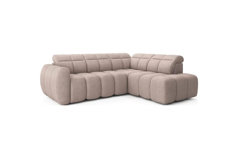 Hjørnesofa Eltap Flconn 258x208x107 cm - Xillar 20, Brun, Højre - Møbler - Sofaer - Sovesofaer