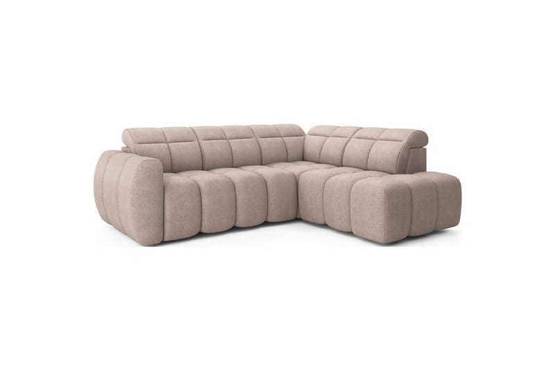 Hjørnesofa Eltap Flconn 258x208x107 cm - Xillar 20, Brun, Højre - Møbler - Sofaer - Sovesofaer