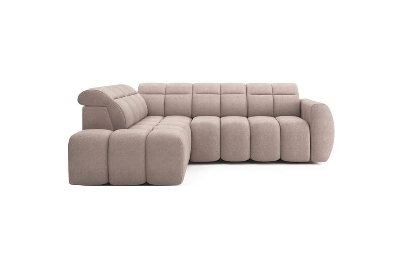 Hjørnesofa Eltap Flconn 258x208x107 cm, Xillar 20, Brun, Venstre