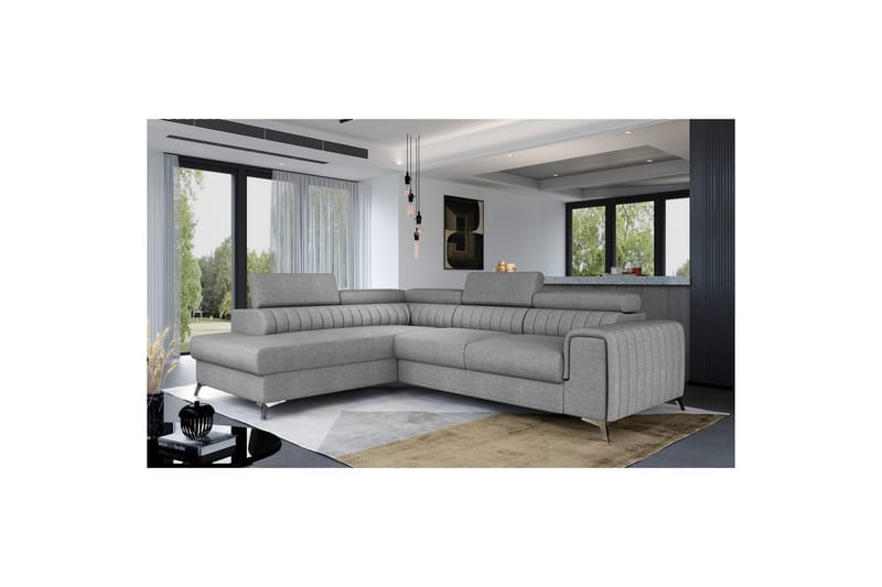 Hjørnesofa Eltap Laurence 278x205x92 cm - Sawana 21, Venstre - Møbler - Sofaer - Sovesofaer
