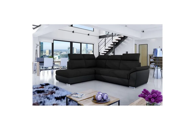 Hjørnesofa Eltap Loreto 260x210x102 cm - Sawana 14, Soft 11, Venstre - Møbler - Sofaer - Sovesofaer