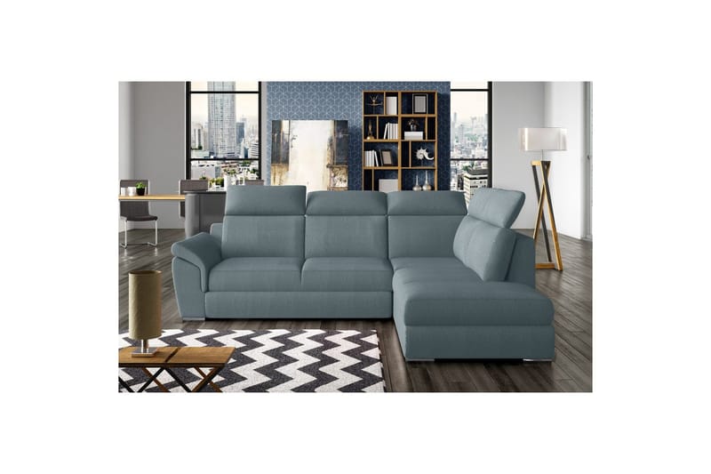 Hjørnesofa Eltap Loreto 260x210x102 cm - Solar 70, Højre - Møbler - Sofaer - Sovesofaer