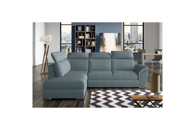 Hjørnesofa Eltap Loreto 260x210x102 cm, Solar 70, Venstre
