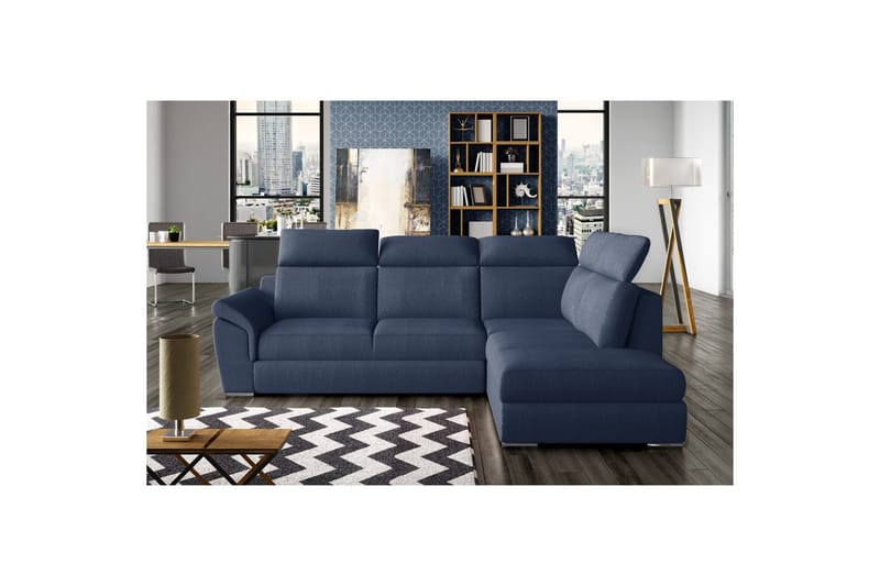 Hjørnesofa Eltap Loreto 260x210x102 cm - Solar 79, Højre - Møbler - Sofaer - Sovesofaer