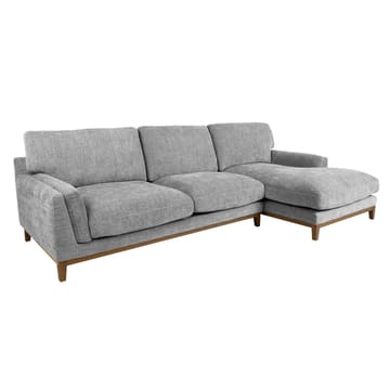 Hjørnesofa HOME4YOU Basil Grå Højre hjørne - grå - Møbler - Sofaer - Hjørnesofa