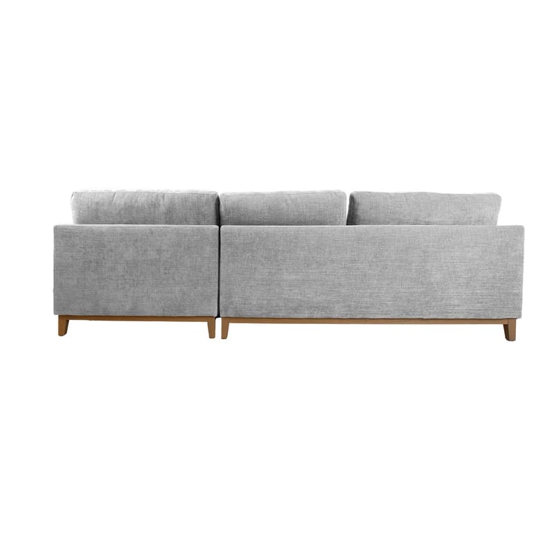 Hjørnesofa HOME4YOU Basil Grå Højre hjørne - grå - Møbler - Sofaer - Hjørnesofa