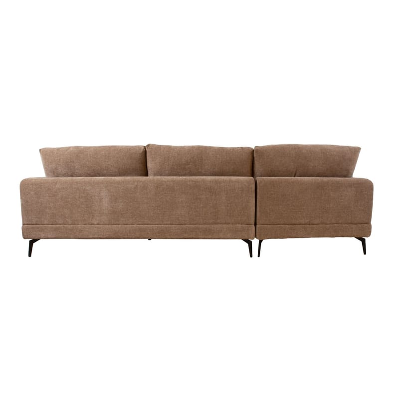 Hjørnesofa HOME4YOU Daisy Beige Venstre hjørne - beige - Møbler - Sofaer - Hjørnesofa