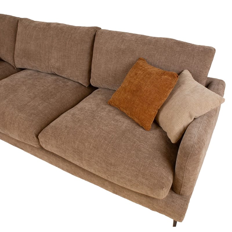 Hjørnesofa HOME4YOU Daisy Beige Venstre hjørne - beige - Møbler - Sofaer - Hjørnesofa