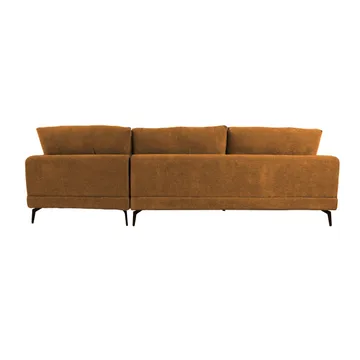 Hjørnesofa HOME4YOU Daisy Brun Højre hjørne - brun - Møbler - Sofaer - Hjørnesofa