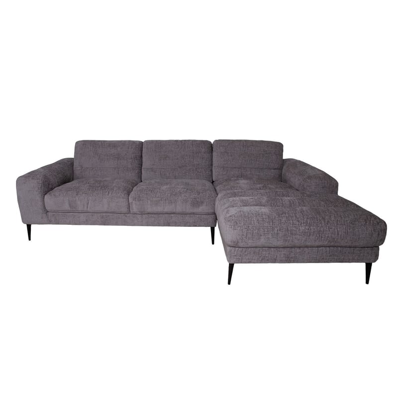 Hjørnesofa HOME4YOU Kristy højre hjørne grå - grå - Møbler - Sofaer - Hjørnesofa