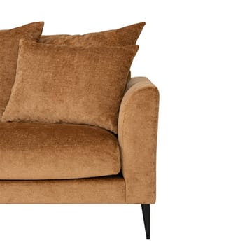 Hjørnesofa HOME4YOU Lartes brun Venstre hjørne - Brun - Møbler - Sofaer - Sofa med chaiselong