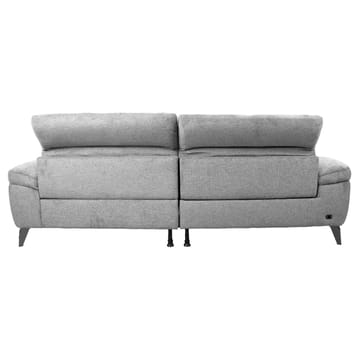 Hjørnesofa HOME4YOU Luzern elektrisk recliner Lysegrå Højre hjørne - lysegrå - Møbler - Sofaer - Recliner sofaer