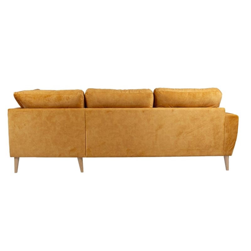Hjørnesofa Ivarby Gul Højre - gul - Møbler - Sofaer - Hjørnesofa