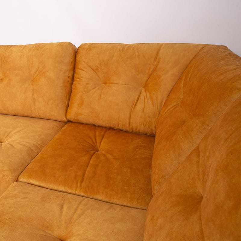Hjørnesofa Ivarby Gul Højre - gul - Møbler - Sofaer - Hjørnesofa