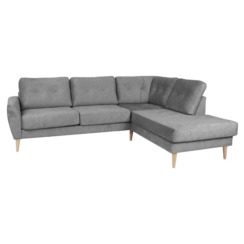 Hjørnesofa Ivarby Højre, grå