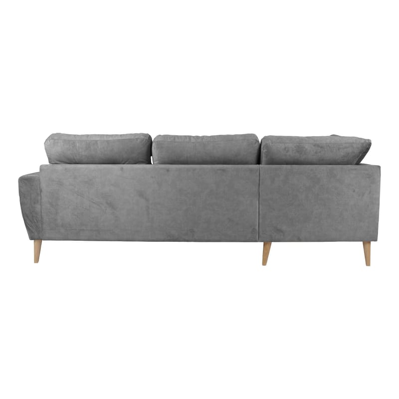 Hjørnesofa Ivarby Venstre - grå - Møbler - Sofaer - Hjørnesofa