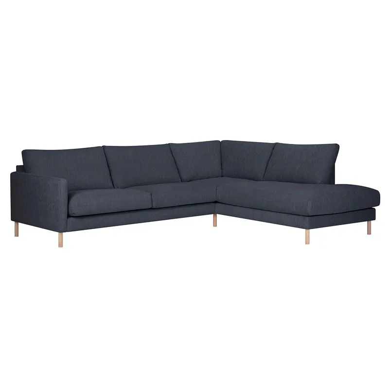 Hjørnesofa Marnor Højre, Blå