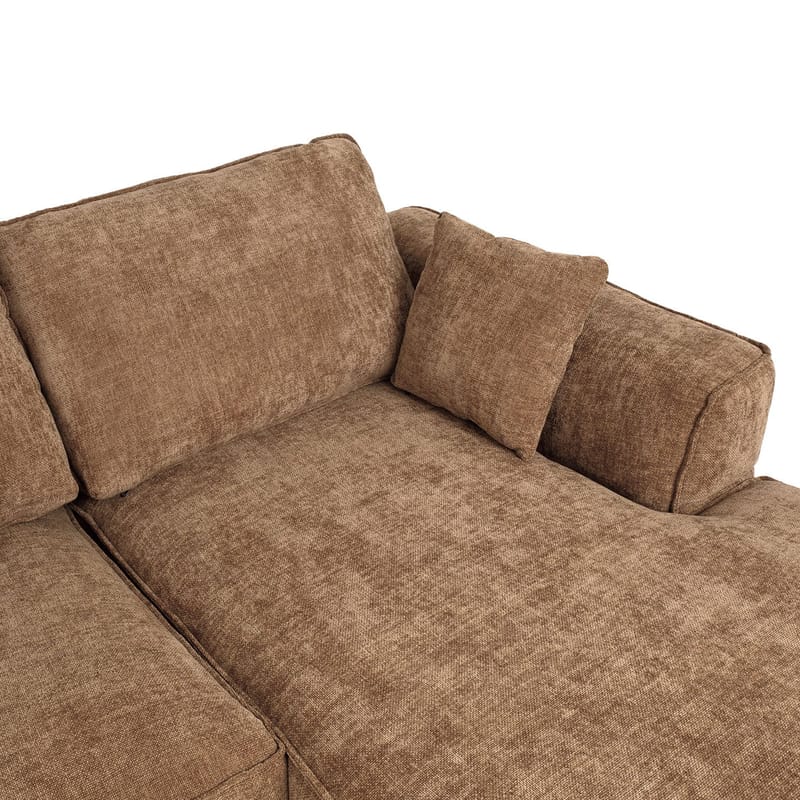 Hjørnesofa Monar Højre - beige - Møbler - Sofaer - Hjørnesofa