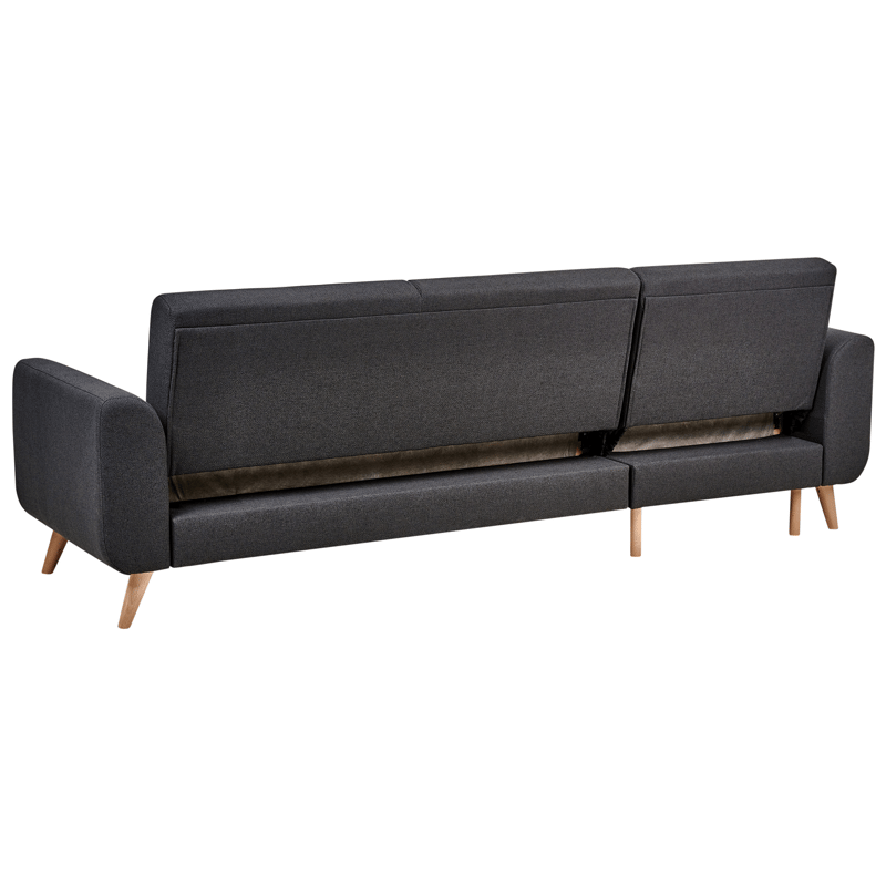 Hjørnesofa Ollsta højrevendt - Sort - Møbler - Sofaer - Sovesofaer