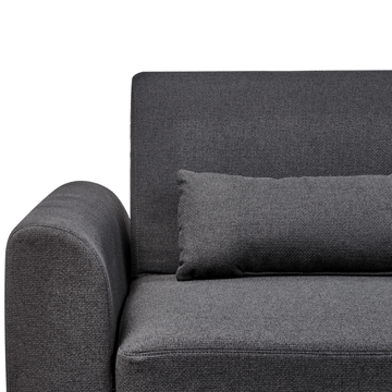Hjørnesofa Ollsta venstrevendt - Sort - Møbler - Sofaer - Sovesofaer