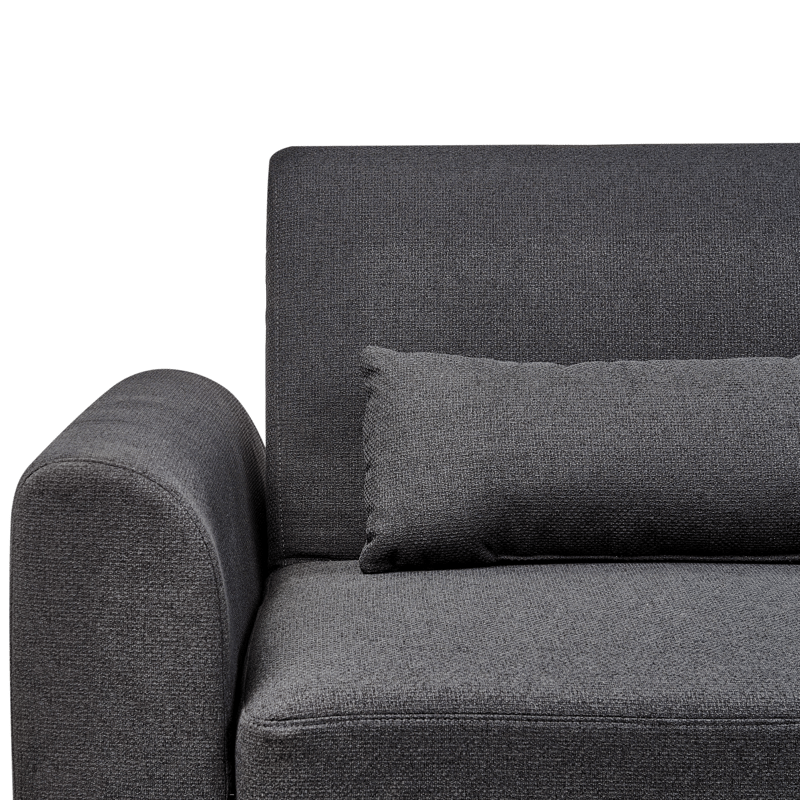 Hjørnesofa Ollsta venstrevendt - Sort - Møbler - Sofaer - Sovesofaer