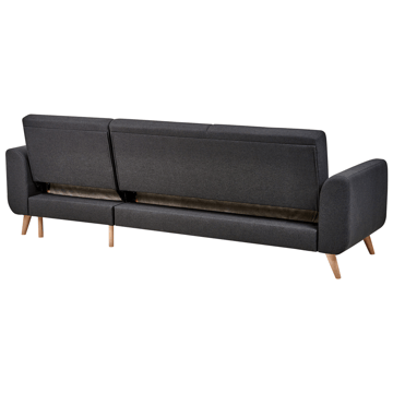 Hjørnesofa Ollsta venstrevendt - Sort - Møbler - Sofaer - Sovesofaer