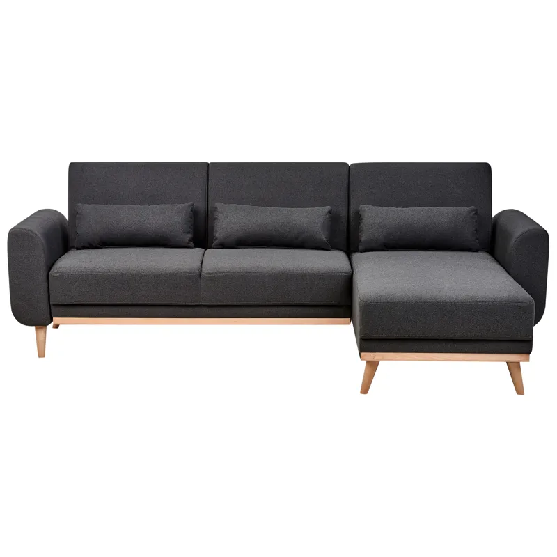 Hjørnesofa Ollsta venstrevendt, Sort
