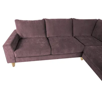 Hjørnesofa Terin Højre - grårosa - Møbler - Sofaer - Hjørnesofa