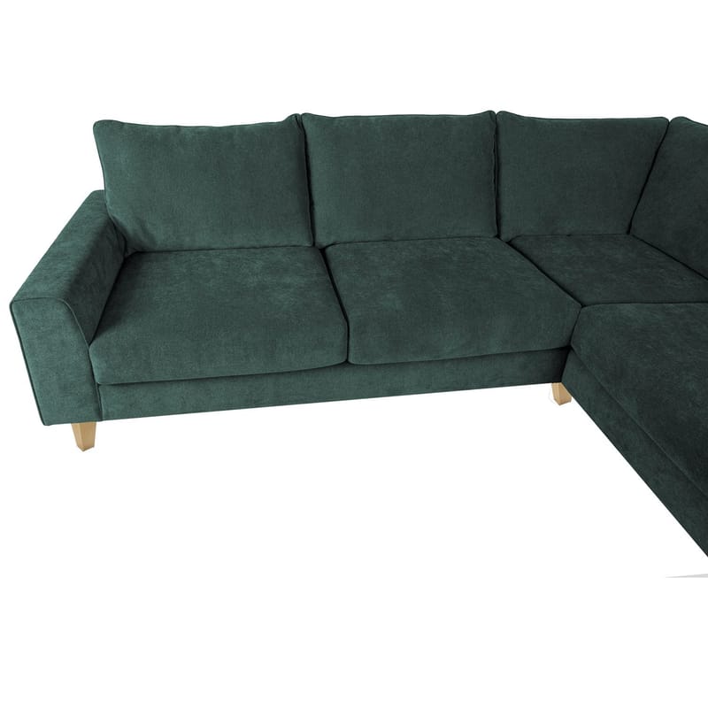 Hjørnesofa Terin Højre - grøn - Møbler - Sofaer - Hjørnesofa