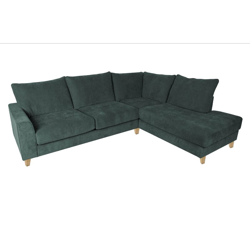 Hjørnesofa Terin Højre - grøn - Møbler - Sofaer - Hjørnesofa
