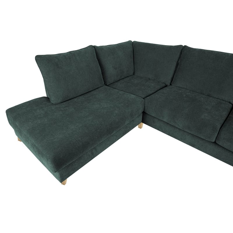 Hjørnesofa Terin Venstre - Grøn - Møbler - Sofaer - Hjørnesofa