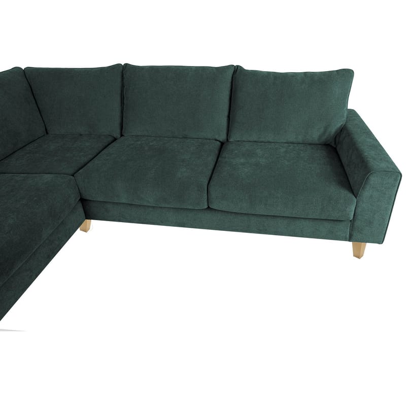 Hjørnesofa Terin Venstre - Grøn - Møbler - Sofaer - Hjørnesofa