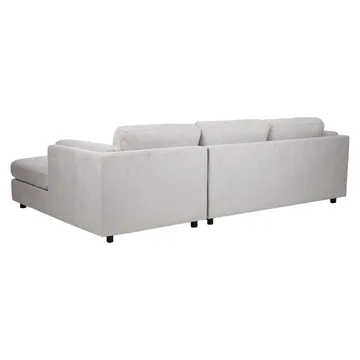 Hjørnesofa Ulnora Højre - Grå - Møbler - Sofaer - Sofa med chaiselong