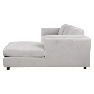 Hjørnesofa Ulnora Højre - Grå - Møbler - Sofaer - Sofa med chaiselong
