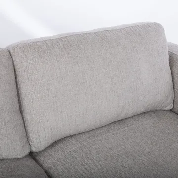 Hjørnesofa Ulnora Højre - Grå - Møbler - Sofaer - Sofa med chaiselong