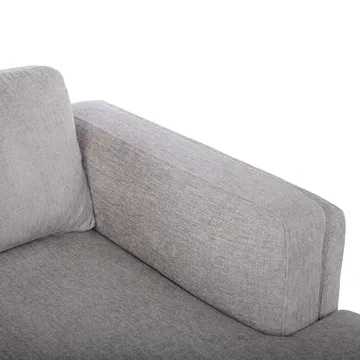 Hjørnesofa Ulnora Højre - Grå - Møbler - Sofaer - Sofa med chaiselong
