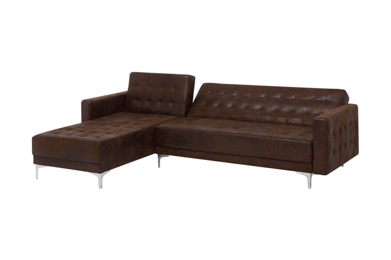 Aberdeen hjørnesofa 267 cm - Brun - Hjørnesofa