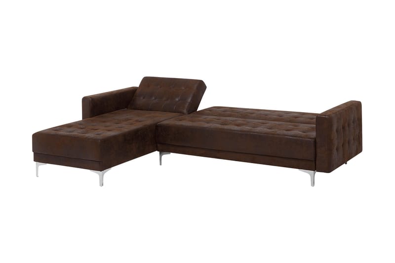 Aberdeen hjørnesofa 267 cm - Brun - Hjørnesofa