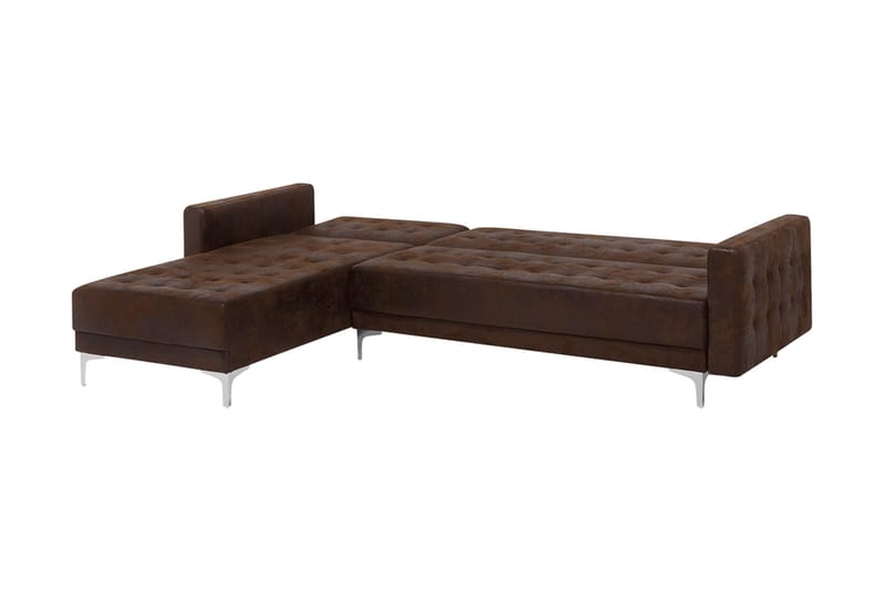 Aberdeen hjørnesofa 267 cm - Brun - Hjørnesofa