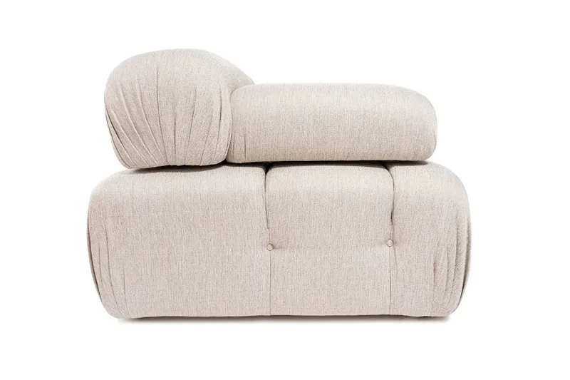 Belgin Hjørnesofa 3-pers - Lysebrun - Møbler - Sofaer - Modulsofaer - Komplet modulsofa