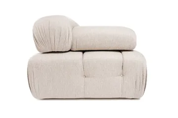 Belgin Hjørnesofa 3-pers - Lysebrun - Møbler - Sofaer - Modulsofaer - Komplet modulsofa