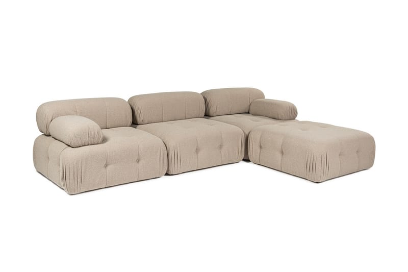 Belgin Hjørnesofa 3-pers - Peach - Møbler - Sofaer - Hjørnesofa