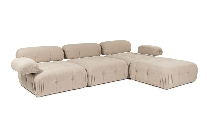Belgin Hjørnesofa 3-pers - Peach - Møbler - Sofaer - Hjørnesofa
