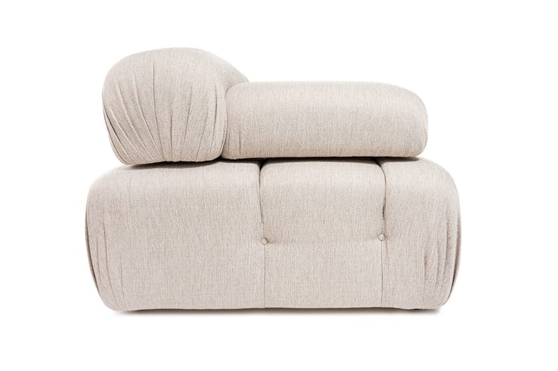 Belgin Hjørnesofa 3-pers - Lysebrun - Møbler - Sofaer - Sofa med chaiselong