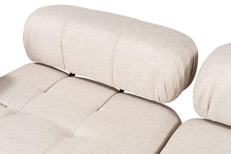 Belgin Hjørnesofa 3-pers - Lysebrun - Møbler - Sofaer - Sofa med chaiselong
